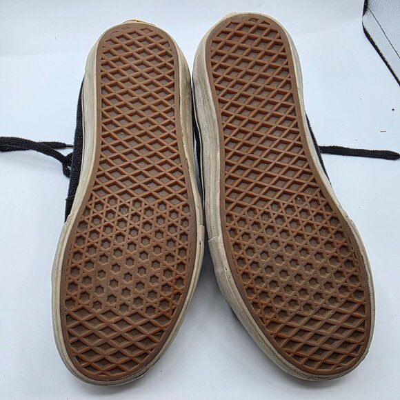 Vans Pro Classics Mens Size 8 Black Professional Skateboard Shoes High Top Suede - Picture 8 of 13